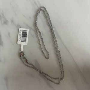2mm Titanium Steel Silver Singapore Chain Necklaces - 24 Inches